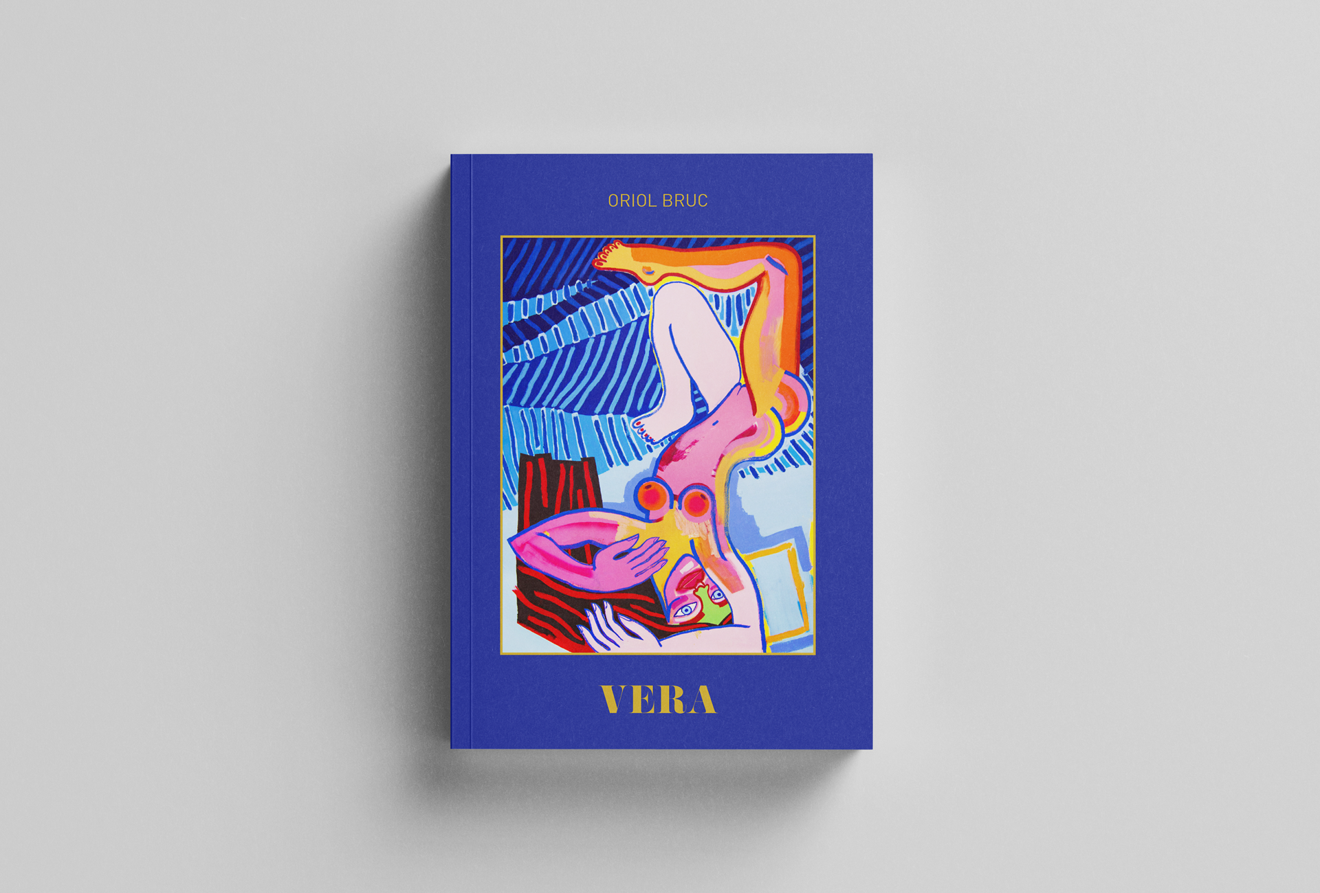 diseño editorial del libro Vera