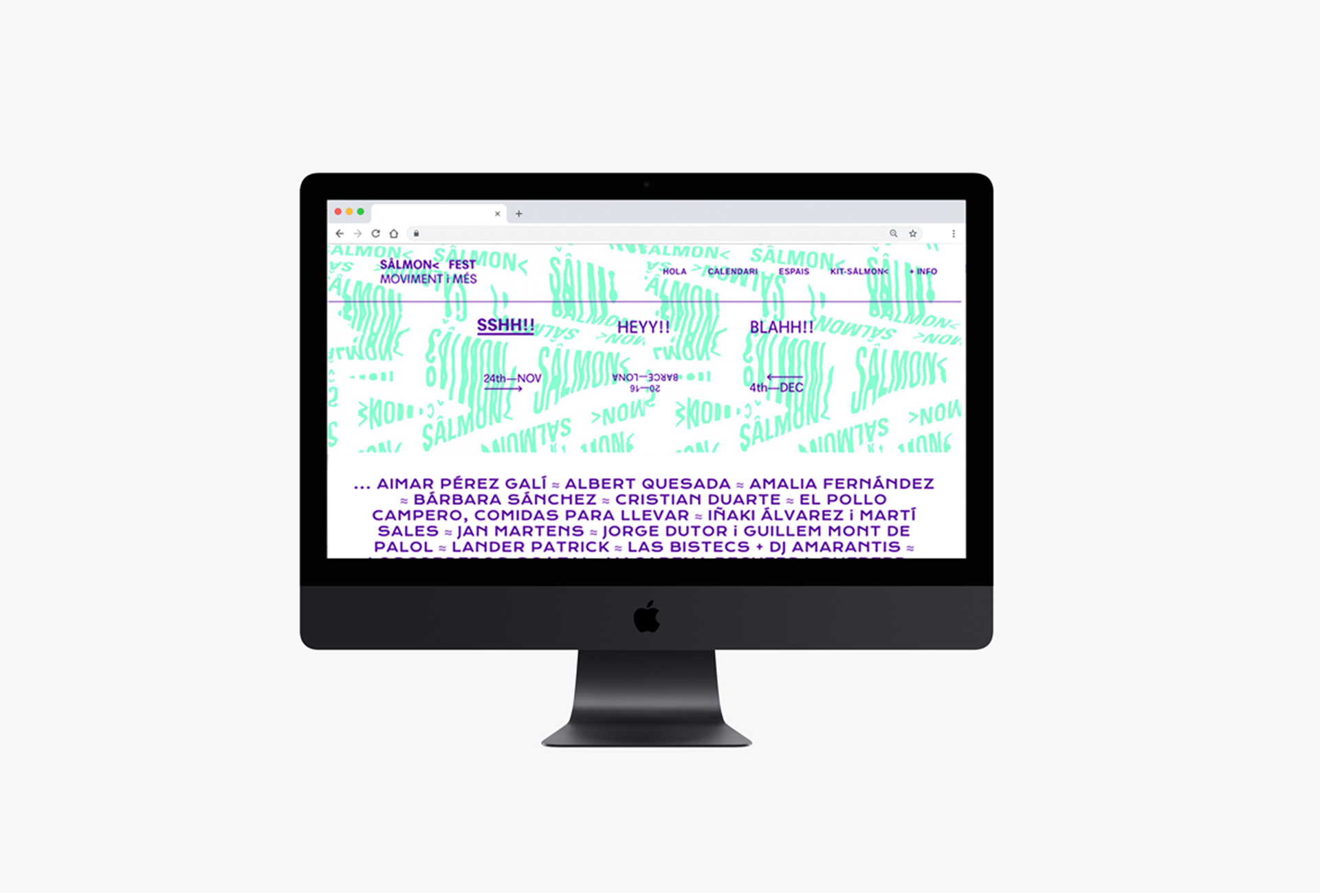 diseño web para SÂLMON