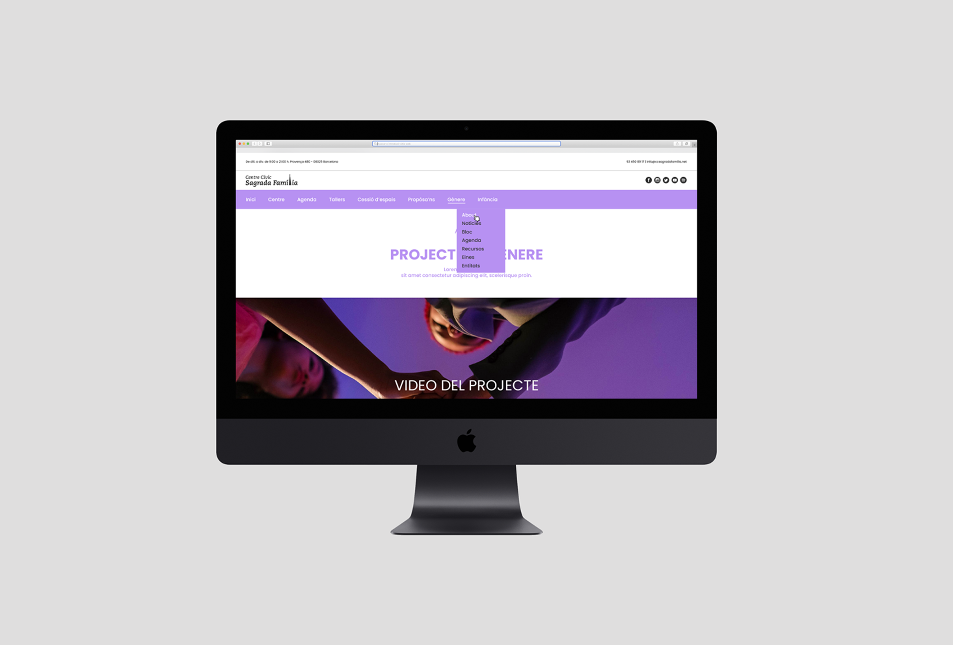 desarrollo de una web con perspectiva de género
