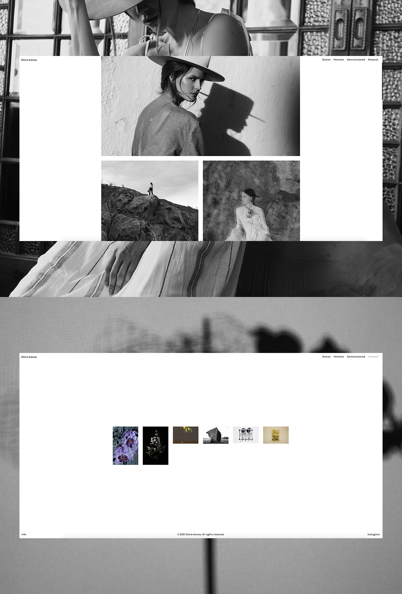 diseño y desarrollo de un portfolio site