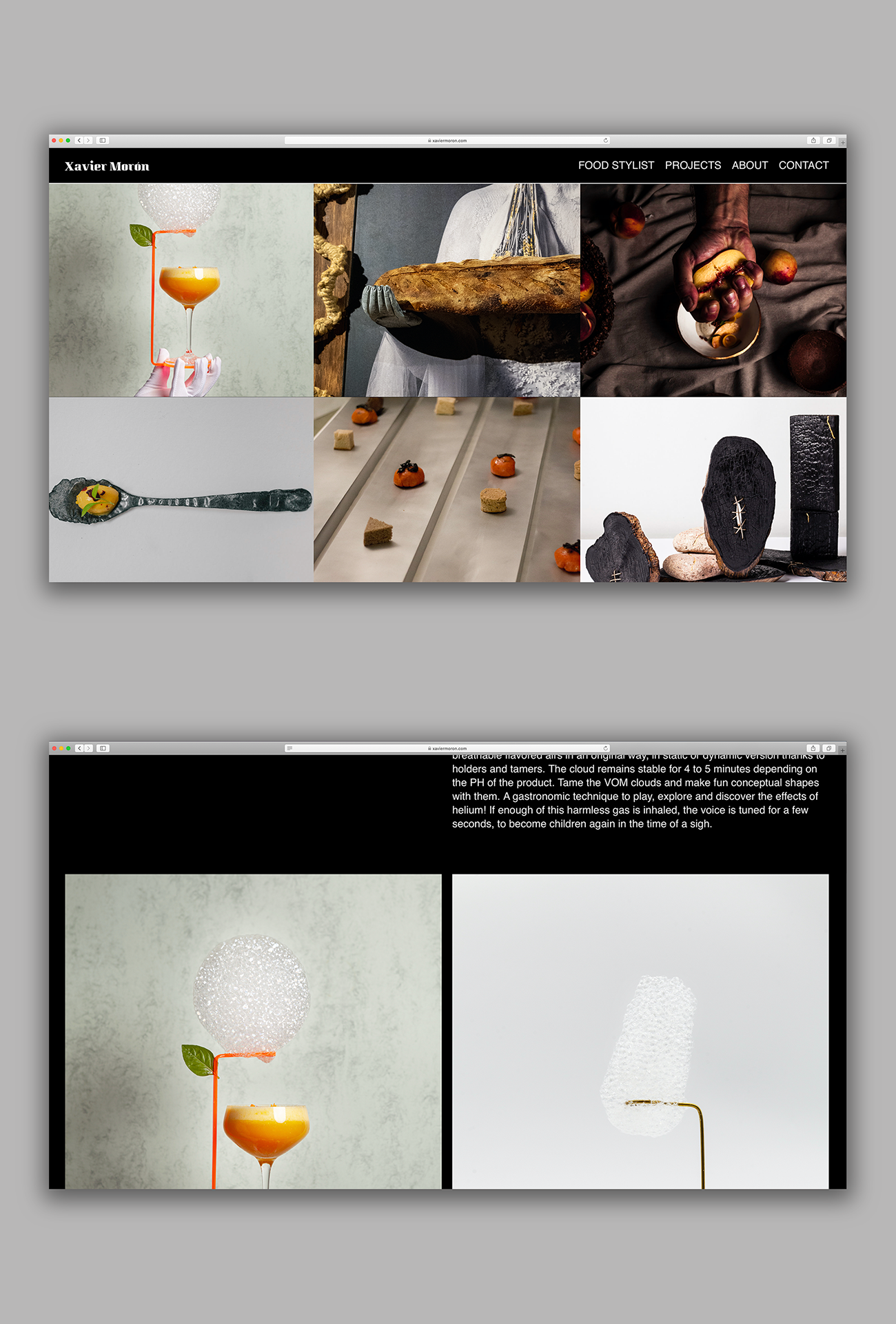 creación de un portfolio site