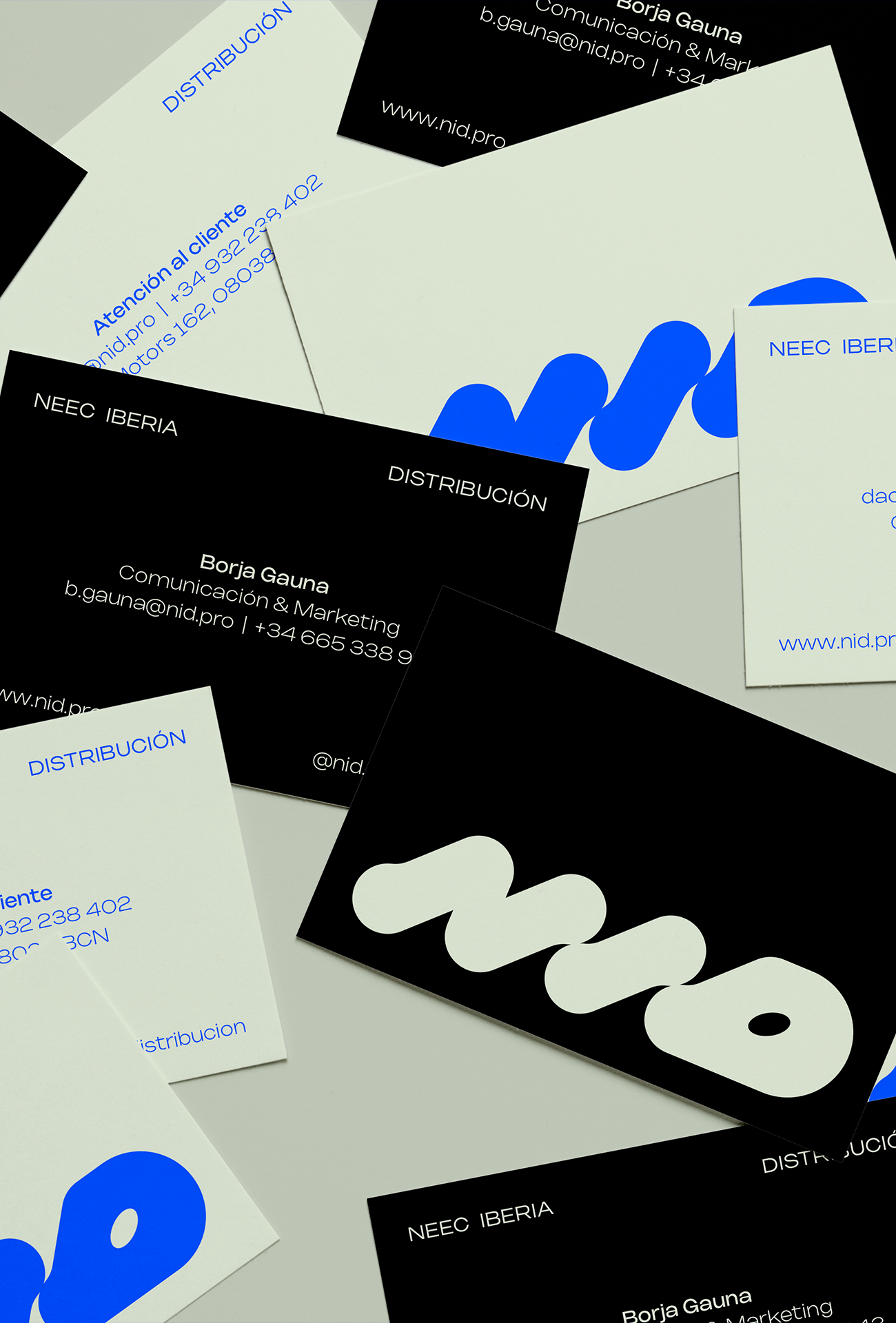 diseño para Neec Iberia Distribución