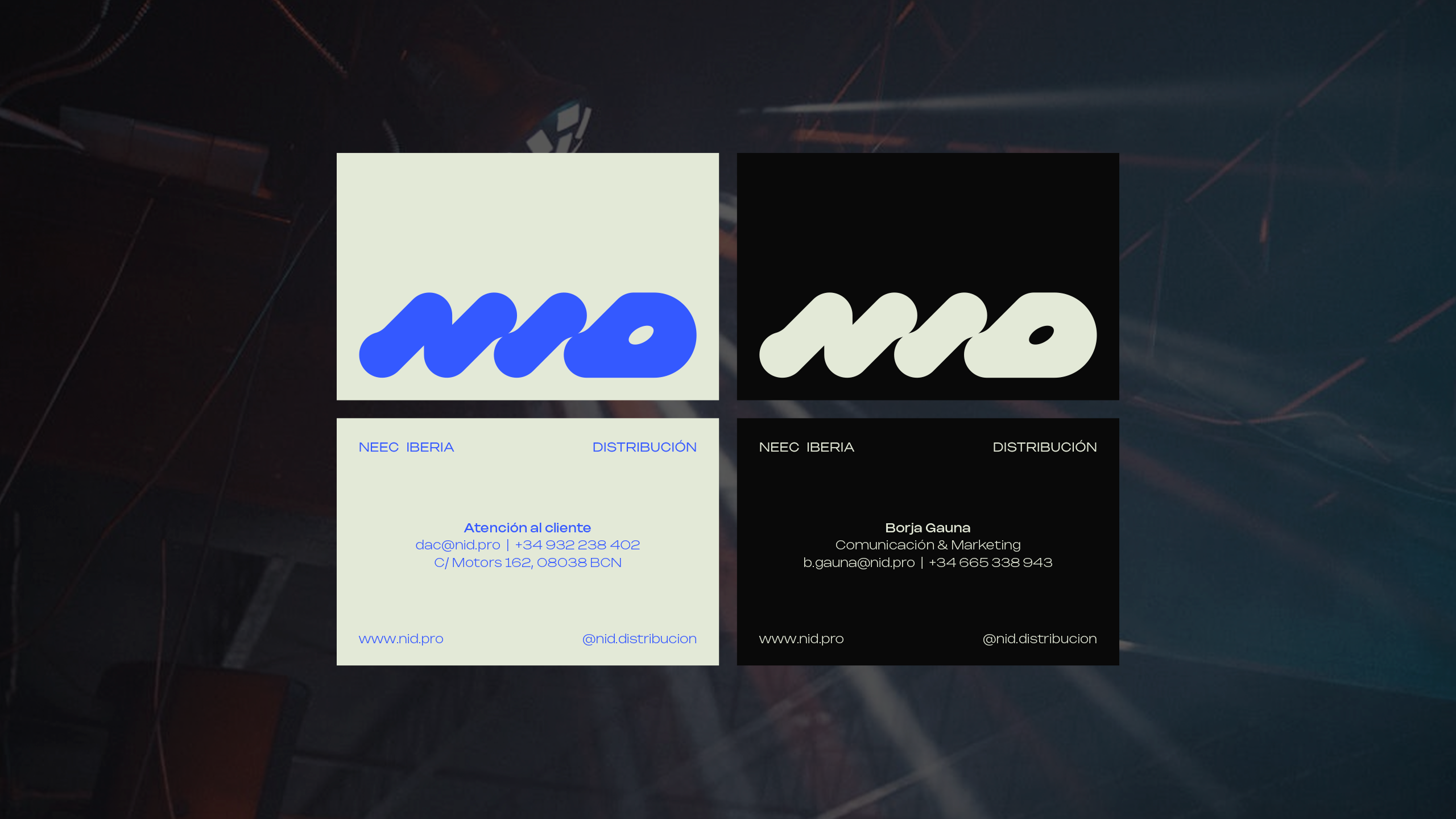 business cards brand design